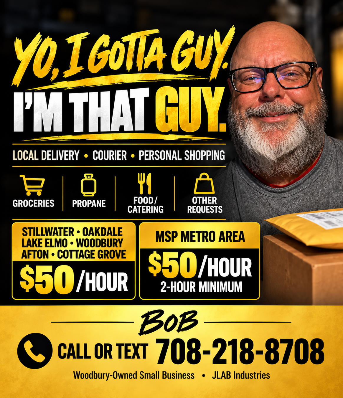 JLAB Industries local delivery service